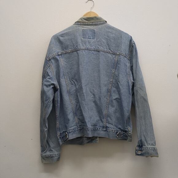 Gap Blue Jeans vintage cotton Denim Jacker size L - Picture 5 of 6